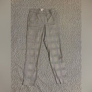 H&M plaid slacks